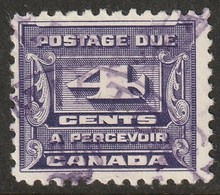 Canada 1933 Sc J13 Mi P13 Yt T12 Postage Due Used Toronto Cancel - Strafport