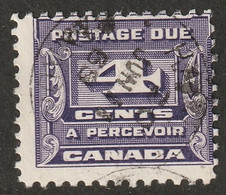 Canada 1933 Sc J13 Mi P13 Yt T12 Postage Due Used - Port Dû (Taxe)