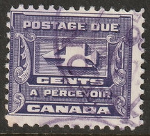 Canada 1933 Sc J13 Mi P13 Yt T12 Postage Due Used - Portomarken