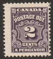 Canada 1933 Sc J16i Mi P16 Yt T15 Postage Due MNH** Hibrite Paper - Postage Due