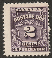 Canada 1933 Sc J16i Mi P16 Yt T15 Postage Due MNH** Hibrite Paper - Impuestos