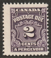 Canada 1933 Sc J16i Mi P16 Yt T15 Postage Due MNH** Hibrite Paper - Segnatasse