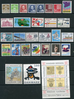 DENMARK 1985 Complete Issues MNH / **.  Michel 821-52 - Ungebraucht