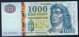 HUNGARY P195b 1000 FORINT 2006 #DB    UNC. - Hongrie