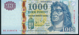 HUNGARY P195b 1000 FORINT 2006 #DE    UNC. - Hongrie