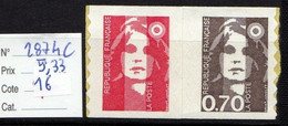 Marianne Du Bicentenaire Neuf** N° P 2874c? Manque La Vignette - Unused Stamps