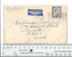 New Zealand Aukland To Toronto Canada June 25 1957.........(Box 8) - Briefe U. Dokumente
