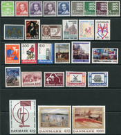 DENMARK 1988 Complete Issues MNH / **.  Michel 905-33 - Neufs