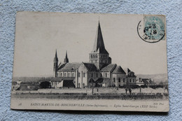 Cpa 1906, Saint Martin De Boscherville, église Saint Georges, Seine Maritime 76 - Saint-Martin-de-Boscherville