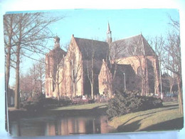 Nederland Holland Pays Bas Workum Met Grote Kerk En Gracht - Workum