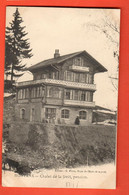 FQ-17 Crans-Montana- Chalet De La Forêt, Pension. Circulé Vers Versailles. Werro, Bazar, Sans Numéro - Crans-Montana