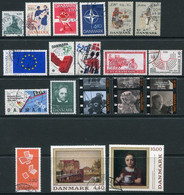 DENMARK 1989 Complete Commemorative Issues Used.  Michel 943-62 - Gebruikt