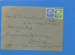 Allemagne Reich 1942 Lettre De Posen à La Croix-Rouge Suisse, Avec Censure  (G3212) - Briefe U. Dokumente