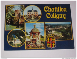 AR8 -  Chatillon Coligny Loiret Blason - Chatillon Coligny