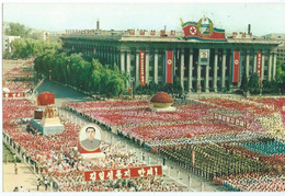 North Korea Corea - Pyongyang - Celebrating . UNUSED POSTCARD - Corea Del Nord
