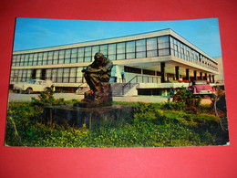 Yugoslavia,Croatia,Hrvatska,Zagreb,Workers University Mosa Pijade,statue,monument,dim.18.1x11.3 Cm,large Postcard - Croatia