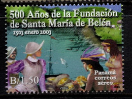 P619C - PANAMA - 2003 - SC#: C459 - MH - SANTA MARIA DE BELEN, 500TH ANNIVERSARY - Panama