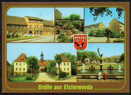 F3846 - TOP Elsterwerda Brunnen - Bild Und Heimat Reichenbach Qualitätskarte - Elsterwerda