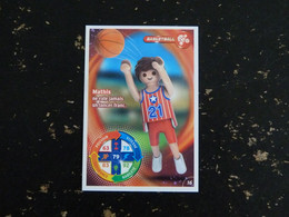 CARTE CARREFOUR PLAYMOBIL N° 16 - BASKET BALL - Autres & Non Classés