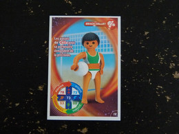 CARTE CARREFOUR PLAYMOBIL N° 19 - BEACH VOLLEY - Autres & Non Classés