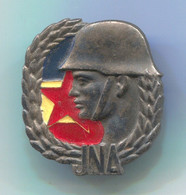 YUGOSLAVIA JNA Army Military - Exemplary Soldier / Primjeran Vojnik, Insignia Pin Badge - Militaria