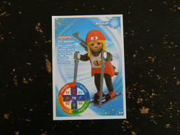 CARTE CARREFOUR PLAYMOBIL N° 84 - BIATHLON SKI - Other & Unclassified