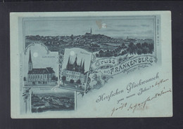 Lithographie Frankenberg 1899 - Frankenberg (Eder)