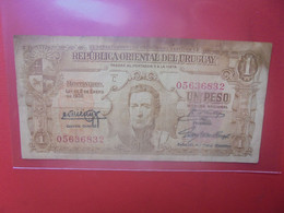 URUGUAY 1 PESO 1939 Circuler (B.24) - Uruguay