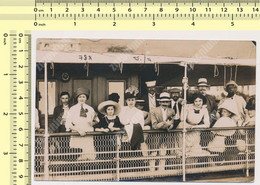 OPATIA, ABBAZIA, Atelier E. Jellusnich People On Board, Women W Hat Hrvatska, CROATIA, Italy Italia, Vintage Old Photo - Non Classés