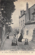 PARIS-VIEUX MONTMARTRE, LA RUE DU MONT-CENIS - Autres & Non Classés