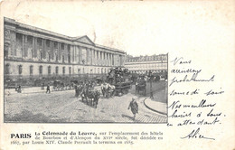 PARIS-LA COLONNADE DU LOUVRE, SUR L'EMPLACEMENT DES HÔTELS DE BOURBON ET D'ALENCON - Sonstige & Ohne Zuordnung