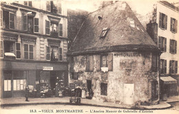 PARIS-VIEUX MONTMARTRE- L'ANCIEN MANOIR DE GABRIELLE D'ESTREES - Autres & Non Classés