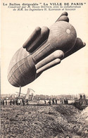 PARIS-LE BALLON DIRIGEABLE , LA VILLE DE PARIS , CONSTRUIT PAR M. HENRY DEUTSCH - Sonstige & Ohne Zuordnung