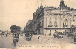 PARIS-LA GARE D'ORLEANS, ET LE QUAI D'ORSAY - Stations, Underground