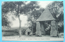 CPA 56 LE FAOUET - RARE -  Sainte Barbe, Le Beffroi, La Chapelle - Edit. Raoul à Gourin - Réf. J 45 - Faouët