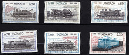 Série Ferroviaire Neuve ** TTB N°752 à 757, Machines à Vapeur Plus La Célèbre BB 16000 - Unused Stamps