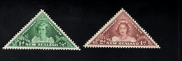 1348217423  1943 SCOTT B22 B23 (XX) POSTFRIS MINT NEVER HINGED POSTFRISCH EINWANDFREI  -  PRINCESS ELIZABETI - Nuevos