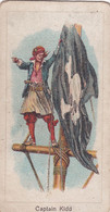 20 Captain William Kidd - Highwaymen 1924 -  Carreras Cigarette Card - Original -Antique - Phillips / BDV