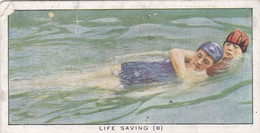 Swimming Diving & Life Saving - No25 -  1937 - Ardath Cigarette Card - Original - Sport - Phillips / BDV