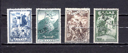 Grecia   1952 .-   Y&T  Nº   62/65   Aéreos - Used Stamps
