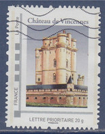 Le Château De Vincennes LP 20g Cadre Philaposte Oblitéré - Usados