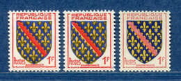 ⭐ France - Variété - YT N° 1002 - Couleurs - Pétouilles - Neuf Sans Charnière - 1954 ⭐ - Neufs