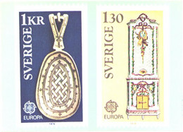 Sweden:The 1976 Theme Of The EUROPA Stamps Is Handicraft - Stamps (pictures)