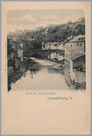 LUXEMBOURG - Bernhoeft No. 192 - Early Undivided Back - Pont Du Pfaffenthal - UNUSED - Luxemburg - Town