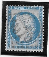 Algérie - Bureaux D'Algérie - France N°60 Oblitéré GC 5075 Tlemcen - TB - Autres & Non Classés