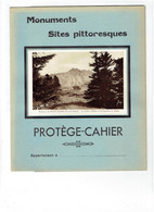 Protège-cahier En Carton Monuments Sites MONT-DORE Vallée D'Enfer Aiguilles Du Diable Géométrie Multiplication Prisme - Protège-cahiers