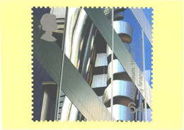 United Kingdom:Stamp On Postcard, Millenium 1999 - Stamps (pictures)