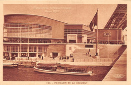 PARIS-EXPOSITION- 1937- PAVILLON DE LA BELGIQUE - Ausstellungen