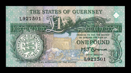 Guernsey 1 Pound 1991 Pick 52a SC-/SC AUNC/UNC - Guernesey