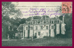 FLINS Sur SEINE - Château De La Pépinière - Route De Quarante Sous - Animée - Edit. DARNAULT - 1907 - Flins Sur Seine